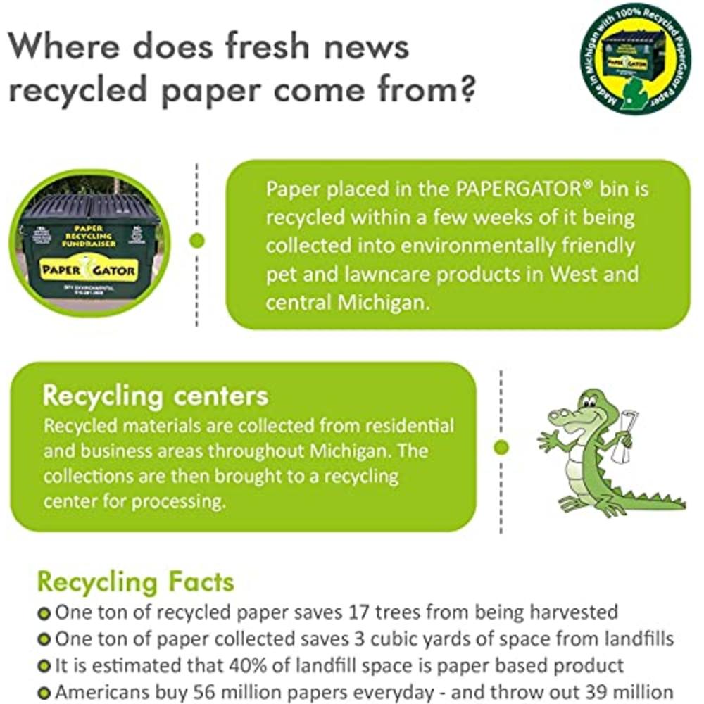 Fresh News Paper Cat Fresh News Recycled Paper, Original Pellet Multi-Cat Litter