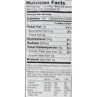 Sensible Portions Garden Veggie Straws Sea Salt 25 Oz. (1.56 ...