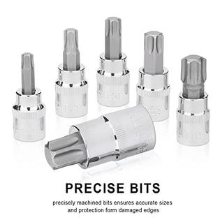 Renekton Torx Star Bit Socket Set 1 2 3 8 1 4 Drive T8 T70 Cr V Steel 13 Pieces Renekton Torx Star Bit Socket Set 1 2 3 8 1 4 Drive T8 T70 Cr V Steel 13 Pieces