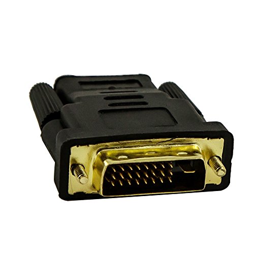 Fullink Gold-Plated DVI-D Dual Link Male to HDMI to Female Adapter - 4K Resolution Ready