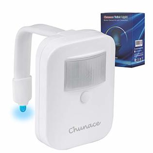 Chunace Chuance Rechargeable Toilet Night Light, 16 Color Changing