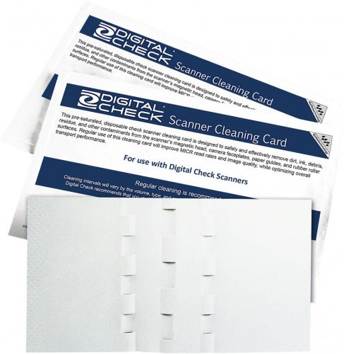 Waffletechnology Digital Check Scanner Cleaning Card Featuring Waffletechnology (1)
