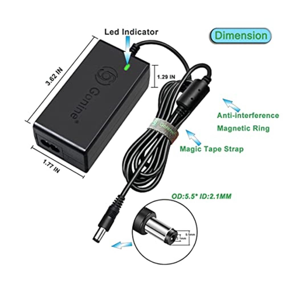 69 Gonine Gonine AC-PW20 AC Adapter ACPW20 Power Supply NP-FW50 Dummy Battery DC Coupler Charger Kit for Sony Alpha A6000 A6100 A6400 A650