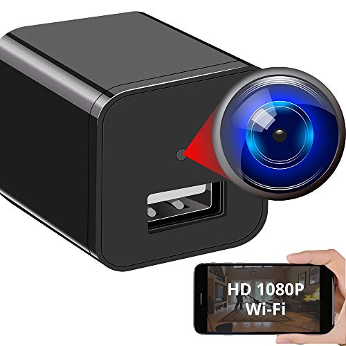 Alpha Tech Spy Camera Wireless Hidden WiFi Camera with Remote View - HD 1080P - Spy Camera Charger - Spy Camera Wireless - USB Hidden Camer