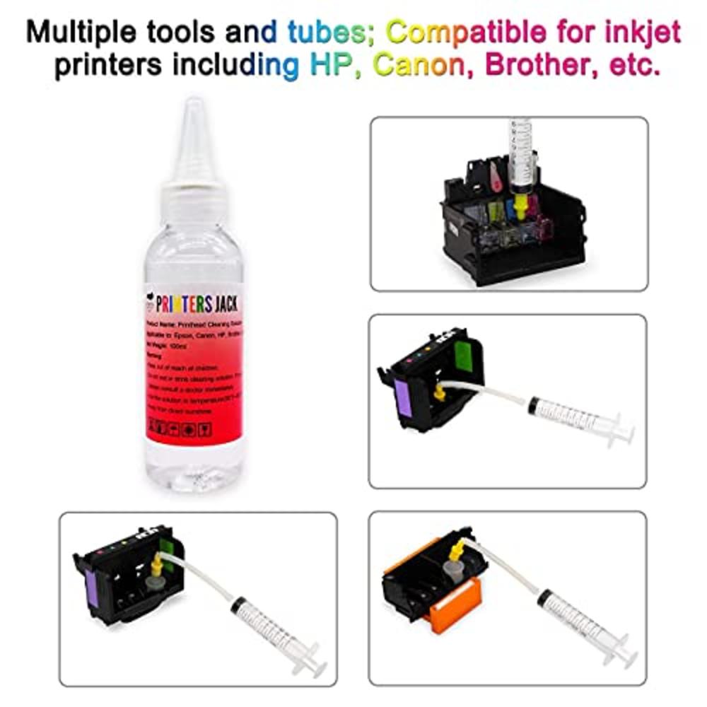 Printer Jack Printhead Cleaner for Inkjet Printers Brother HP Canon ...
