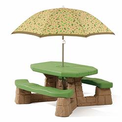 Step 2 Step2 Naturally Playful Picnic Table with Umbrella