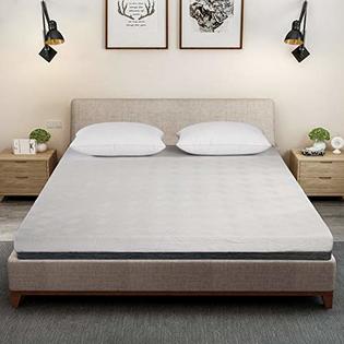 Fairyland 3 Inch Memory Foam Mattress Topper King Size Cooling Relieving Mattress Pad For Bed With Bamboo Fiber Cover Fairyland 3 Inch Memory Foam Mattress Topper King Size Cooling Relieving Mattress Pad For Bed With Bamboo Fiber Cover