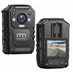 CammPro I826 1296P HD Police Body Camera,128G Memory,Waterproof Body Worn Camera,Premium Portable Body Camera with Audio Recordi