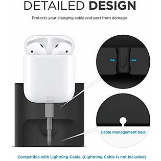 EST AP BK Elago Upgrade AirPods Stand Charging Dock Compatible With Apple AirPods 1 2 Apple EST AP BK Elago Upgrade AirPods Stand Charging Dock Compatible With Apple AirPods 1 2 Apple