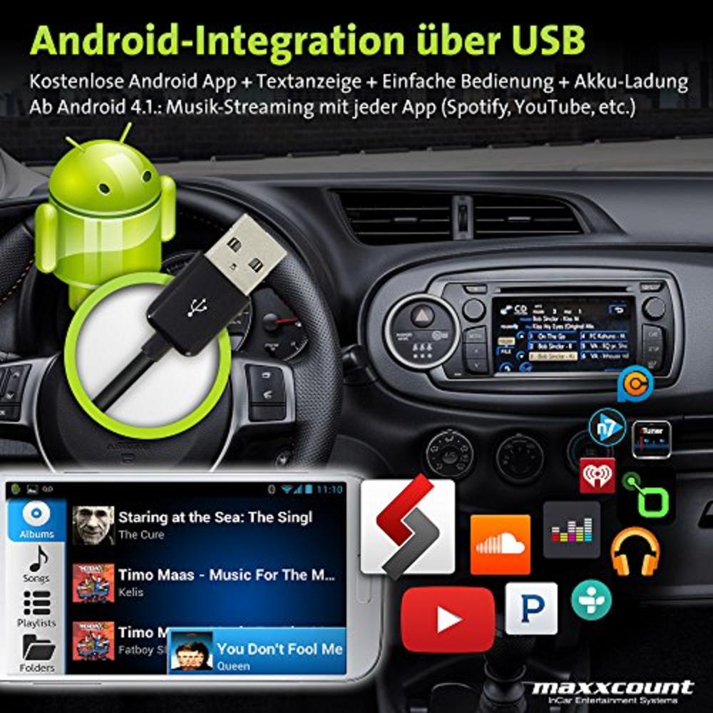 GROM Audio GROM-USB3-BMWT GROM USB Streaming Car Adapter Kit Compatible  with Select Stereos in BMW Mini Rover 98-06 and iPhone Smartphones, and USB  Flash