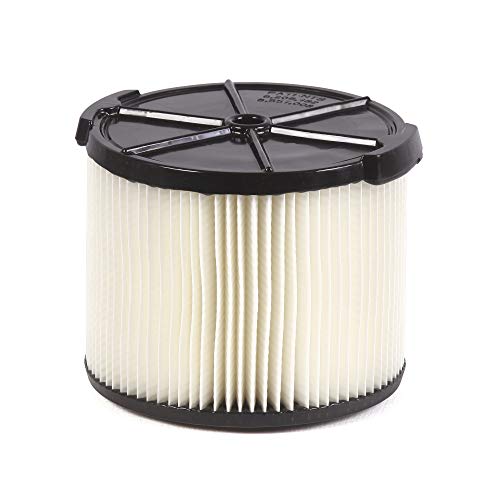 WORKSHOP Wet/Dry Vacs Vacuum Filters WS11045F Standard Wet/Dry Vacuum Filter (Single Shop Vacuum Cleaner Filter Cartridge) For W