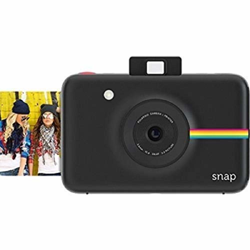 gesmolten Luik moeder POLSP01B Zink Polaroid Snap Instant Digital Camera (Black) with ZINK Zero  Ink Printing Technology