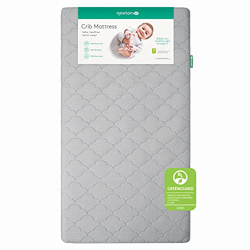 Newton Baby Crib Mattress and Toddler Bed - 100% Breathable Proven to Reduce Suffocation Risk, 100% Washable, Non-Toxic, Better 