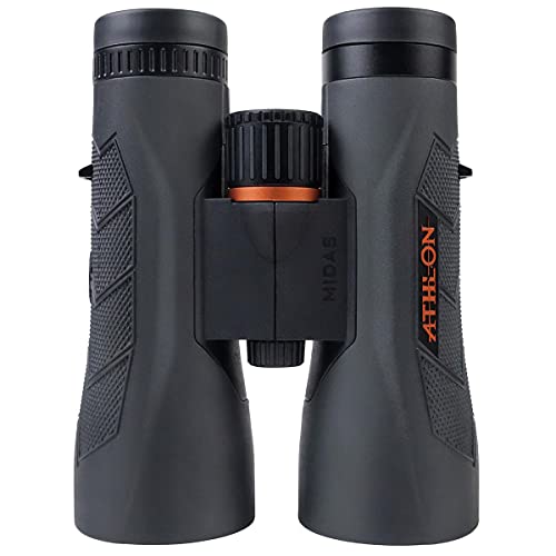 Athlon Optics Midas G2 12x50 UHD Binocular for Adults and Kids, Waterproof, high Power Durable Binoculars for Bird Watching, Hun