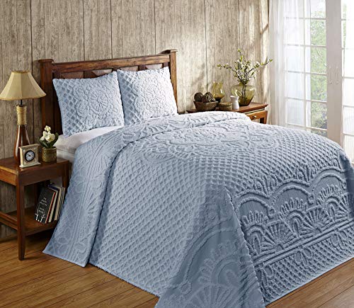 Better Trends Trevor Collection is Super Soft and Light Weight in Medallion Design 100% Cotton Tufted Unique Luxurious Machine W