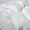 Downtown Company Sweet Dream Hungarian Down Comforter, 650+ Fill Power, White Goose Down Fill, 330TC Cover (King 108 X 94)