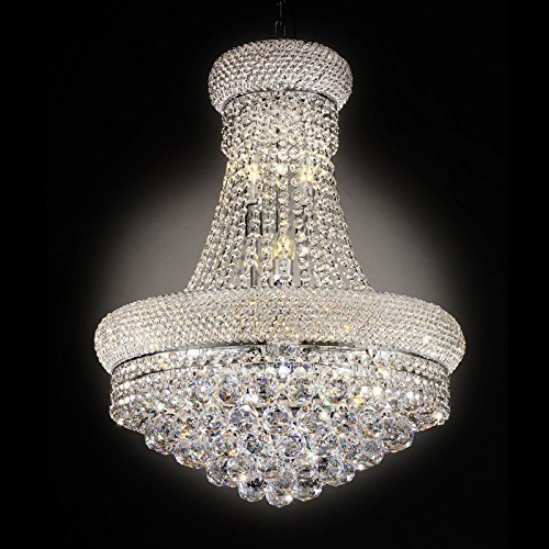 ORE International K-5805H 26" Adagio Empire Crystal Led Ceiling Lamp, Unknown