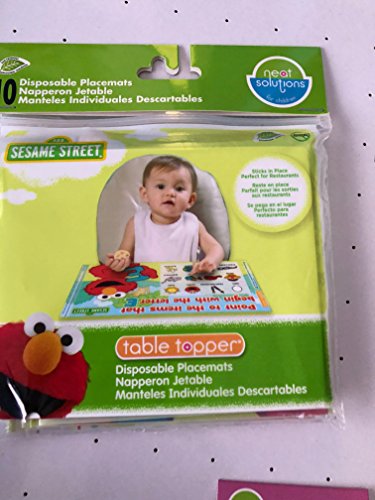 Neat Solutions Eco Table Topper - Sesame Street - 10 ct