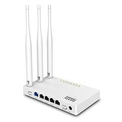 Netis WF2409E 300Mbps High-Speed Wireless N Router | Smart 3 x 5dBi High Gain Antennas with Parental Control for Computers, Smar