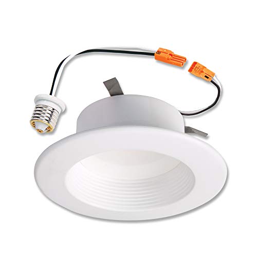 Halo RL 4 in. Matte White Integrated LED Recessed Lighting ...