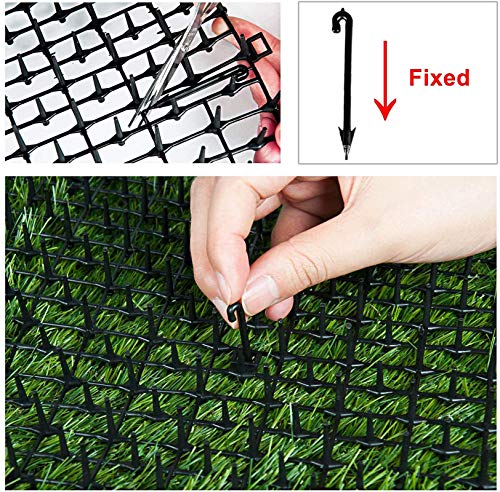 OCEANPAX Cat Scat Mat with Spikes Prickle Strips Anti-Cats Network Digging Stopper Pest Repellent Spike Deterrent Mat, 78 inchx1