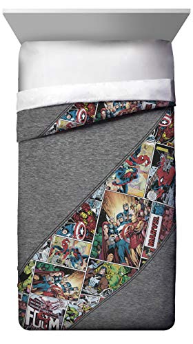 Cuscino Decorativo Marvel Spiderman 38x38 Cm – Morbido Peluche Federa Con Cerniera Per Divano E Camera Letto