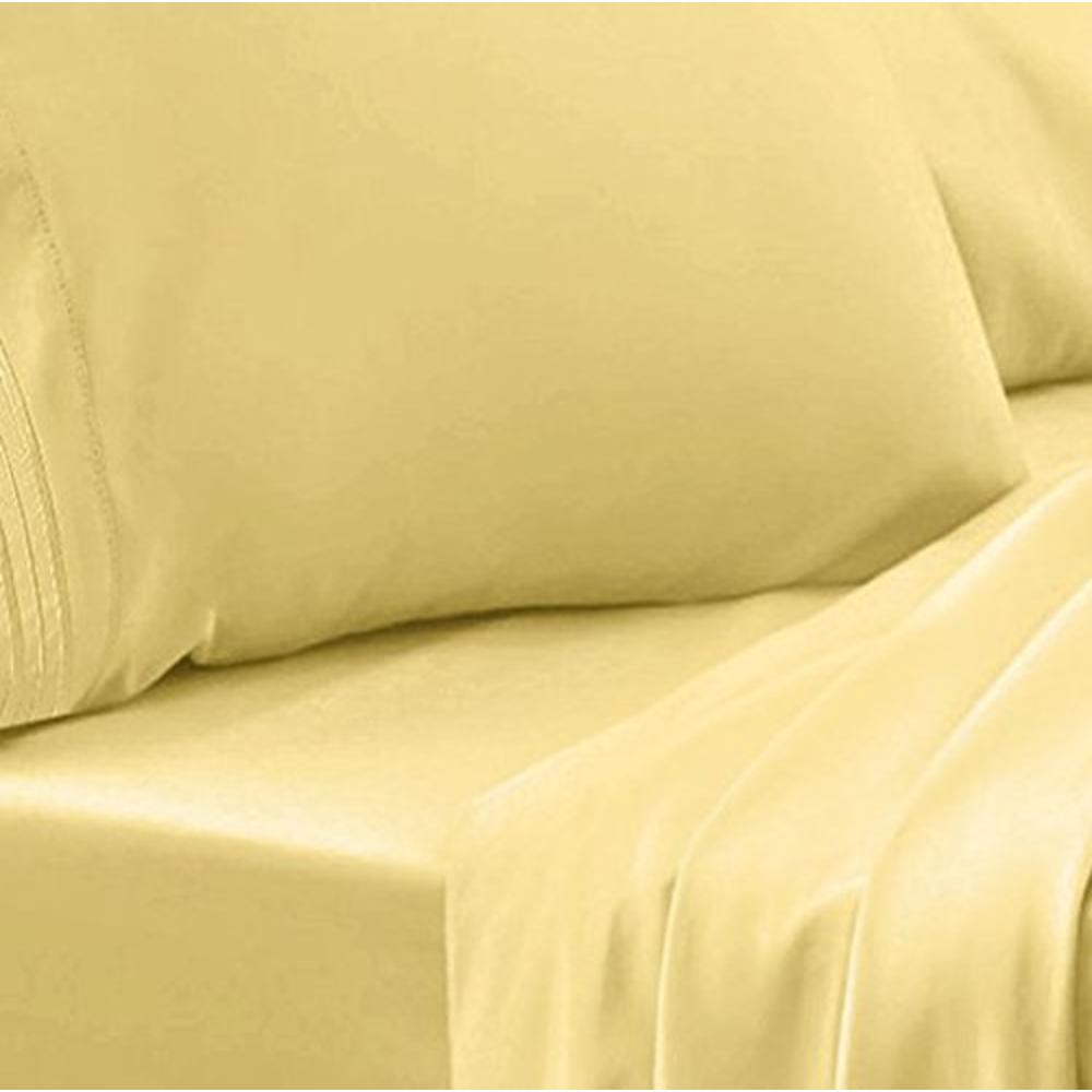 Sweet Home Collection 1800 Thread Count Soft Egyptian Quality Brushed Microfiber Luxury Bedding Set with Flat, Fitted Sheet, 2 P