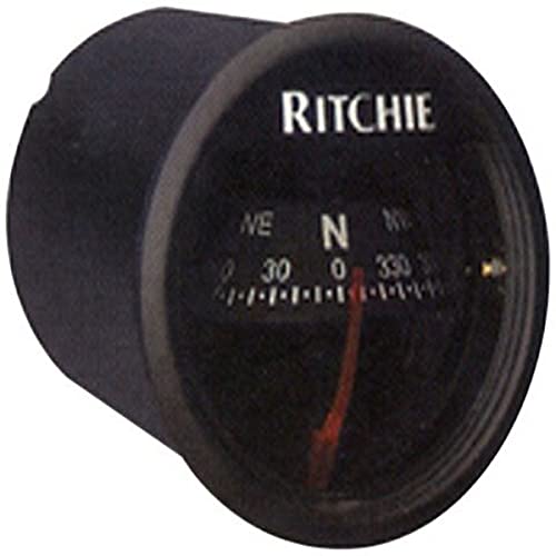 Ritchie Navigation X-21BB Ritchie Navigation 2-Inch Dial Sport Compass with Dash Mount (Black)