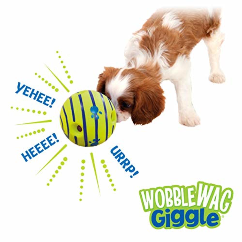 Wobble Wag Giggle Ball, Interactive Dog Toy, Fun Giggle Sounds, As Seen On TV