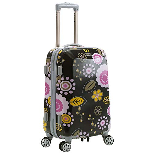 Rockland Vision Hardside Spinner Wheel Luggage, Pucci, Carry-On 20-Inch