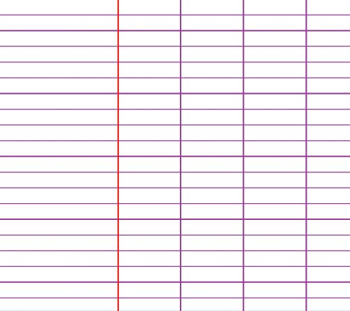 69741C Clairefontaine Clothbound Notebook - French ruled 96 sheets - 6 ...