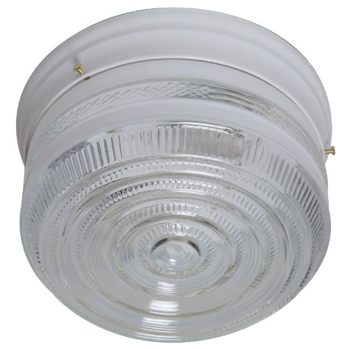 Boston Harbor F14WH02-8002CL3L 6942908 Dimmable Ceiling Light Fixture, (2) 60/13 W Medium A19/Cfl Lamp, White
