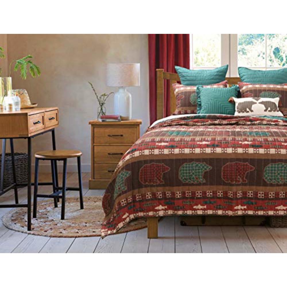 Greenland Home Canyon Creek Quilt Set, Full/Queen, Multi