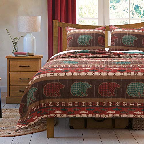 Greenland Home Canyon Creek Quilt Set, Full/Queen, Multi
