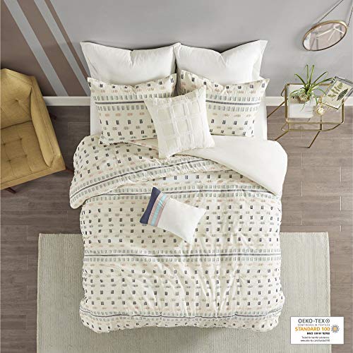Urban Habitat Cozy Duvet - Casual Textured Trendy Design, All Season  Comforter Cover Bedding Set with Matching Shams, Decorative