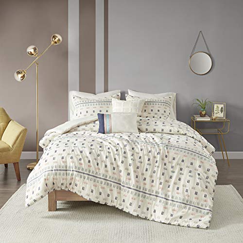 Urban Habitat Cozy Duvet - Casual Textured Trendy Design, All Season  Comforter Cover Bedding Set with Matching Shams, Decorative