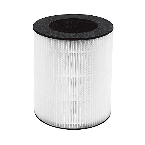 HoMedics TotalClean, 360 Degree Hepa Air Purifier Replacement Filter with Activated Carbon to remove 99% of Airborn Contaminants