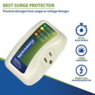 WS-36300&WS-10521 Two Electronic Surge Protector  Combo?Refrigmatic?for?Refrigerators and?Lavamatic?for Washing Machines