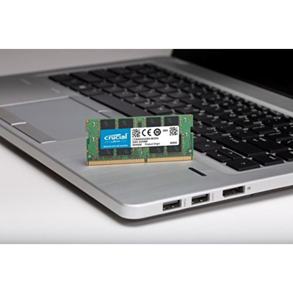 Crucial RAM 8GB Kit (2x4GB) DDR4 2400 MHz CL17 Laptop Memory CT2K4G4SFS824A