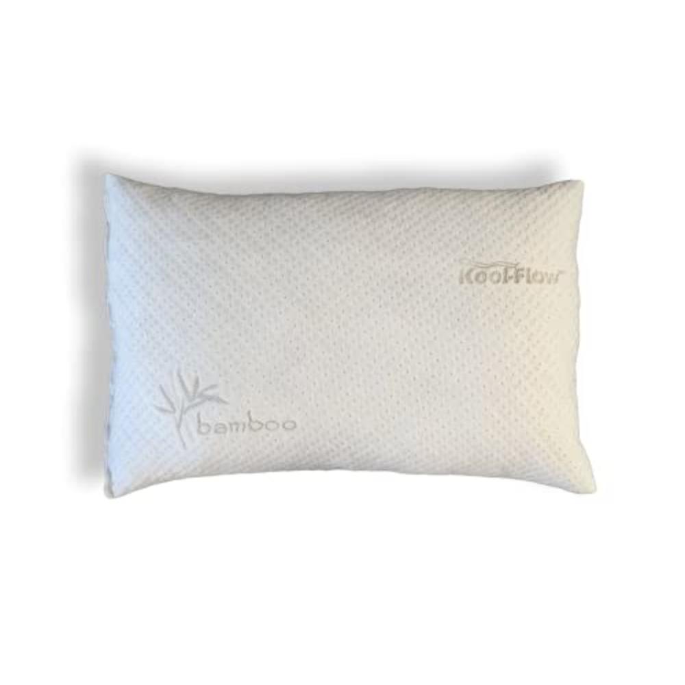 Xtreme Comforts Memory Foam Pillows - GreenGuard Gold Certified Slim Queen Size Cooling Pillow for Sleeping w/ Shredded Memory F