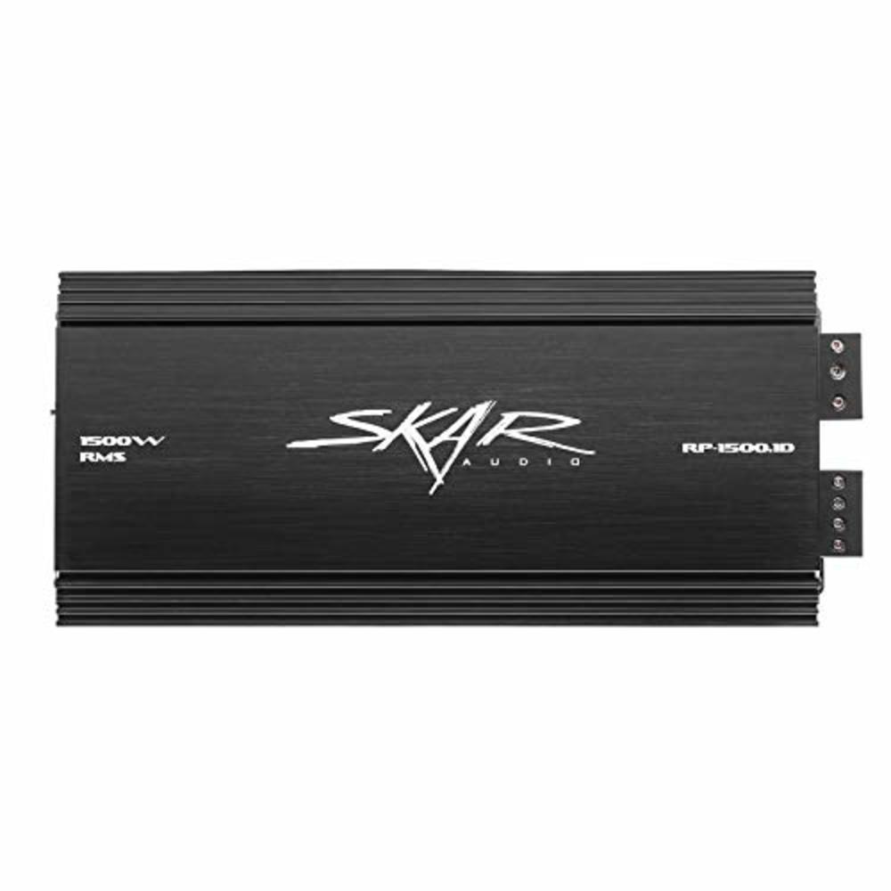 Skar Audio Single 12" Complete 2,500 Watt EVL Series Subwoofer Bass Package - Includes Loaded Enclosure with Amplifier