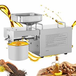 CGOLDENWALL 1200W Household Commercial Automatic Oil Press Machine Nuts Seeds Oil Presser Pressing Machine Cold Press Hot Pressi