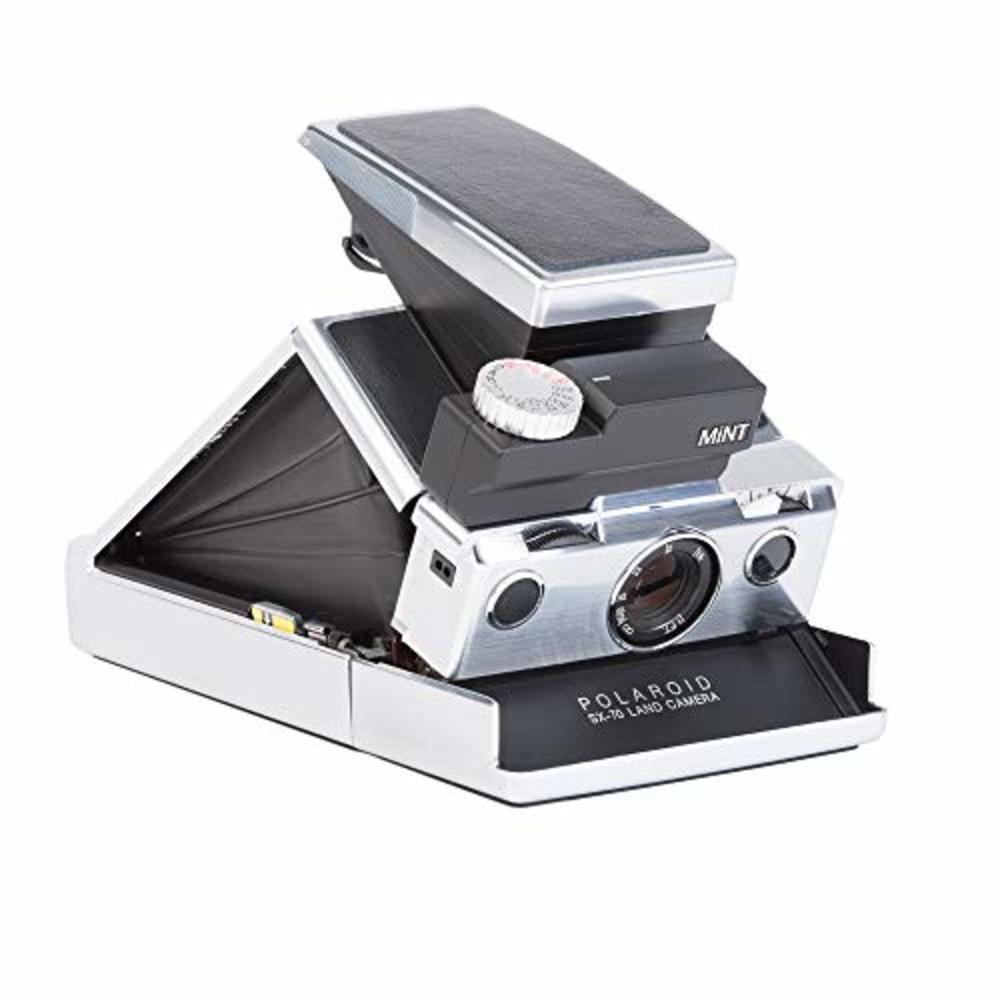 Hinder Vrijgekomen Iedereen MINT MiNT SLR670-s Classic Instant Film Camera for Polaroid SX-70 and 600  films, Silver Body with Black Leather