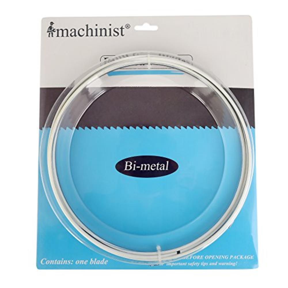 Imachinist S801314 80-inch by 1/2-inch by 14tpi Bi-Metal Band Saw Blades M42 for Soft Ferrous Metal