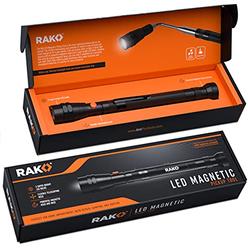 RAK Magnetic Pickup Tool - Telescoping Magnet Stick with 3 LED Lights and Extendable Neck up to 22 Inches - Gifts for Dad, Husba