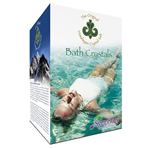 Natural Health Inter Original Himalayan Crystal Salt - Bath Salts for Hydration, Detox and Relaxation Bathing - 2.2lbs (1kg)