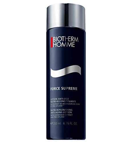 Biotherm Homme Force Supreme Nutri-Replenishing Anti-Aging Lotion, 6.76 Fl Oz