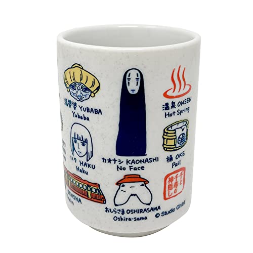 Studio Ghibli via Bluefin Benelic Spirited Away Japanese Teacup - Official  Studio Ghibli Merchandise, White
