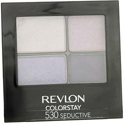 REVLON ColorStay 16 Hour Eyeshadow Quad with Dual-Ended Applicator Brush, Longwear, Intense Color Smooth Eye Makeup for Day & Ni