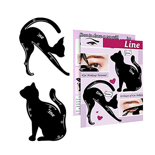 Cat Eye Makeup Printable Stencil | Saubhaya Makeup